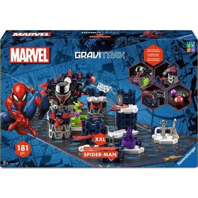 Ravensburger GraviTrax BASE Spider-Man : Action Set XXL Spiderman - Publicité Ravensburger GraviTrax BASE Spider-Man : Action Set XXL Spiderman - Publicité