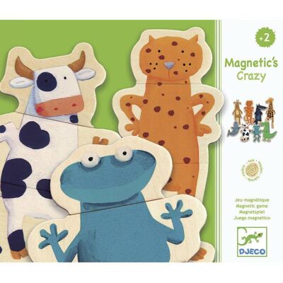 Jouets Magnétiques en Bois Djeco - Ensemble de 24 Pièces - Créativité & Apprentissage - Publicité Jouets Magnétiques en Bois Djeco - Ensemble de 24 Pièces - Créativité & Apprentissage - Publicité