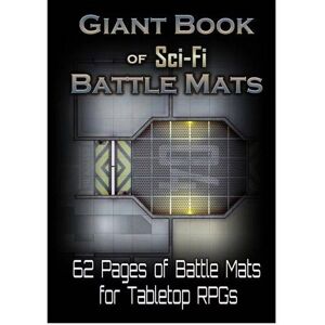Loke Battle Mats Giant Book of Sci-Fi Battle Mats - Publicité Loke Battle Mats Giant Book of Sci-Fi Battle Mats - Publicité