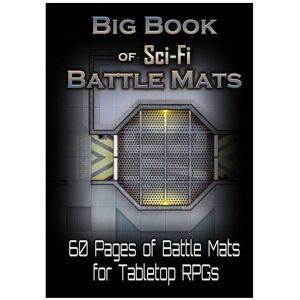 Loke Battle Mats Big Book of Sci-Fi Battle Mats (A4) - Publicité Loke Battle Mats Big Book of Sci-Fi Battle Mats (A4) - Publicité