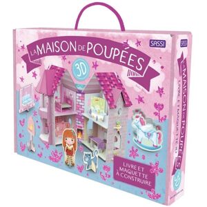 Livre et maquette à construire : La maison de poupées 3D - Sassi - Publicité Livre et maquette à construire : La maison de poupées 3D - Sassi - Publicité