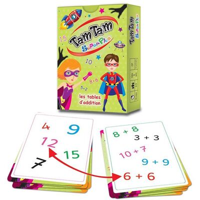 AB ludis Editions Tam Tam Superplus : Les tables d'addition - Publicité AB ludis Editions Tam Tam Superplus : Les tables d'addition - Publicité