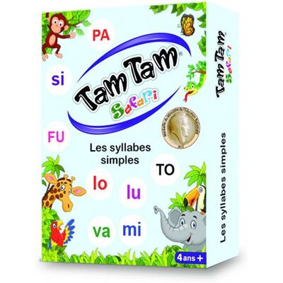 AB ludis Editions Tam Tam Safari Les syllabes - Publicité AB ludis Editions Tam Tam Safari Les syllabes - Publicité