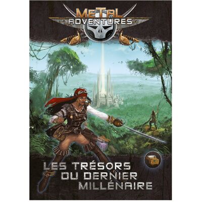Open Sesame Games Metal Adventures - Les Trésors du Dernier Millénaire - Publicité Open Sesame Games Metal Adventures - Les Trésors du Dernier Millénaire - Publicité