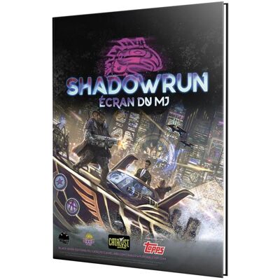 Black Book Editions Shadowrun 6 - Ecran du MJ + Livret + Fiches prétirées - Publicité Black Book Editions Shadowrun 6 - Ecran du MJ + Livret + Fiches prétirées - Publicité