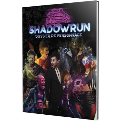 Black Book Editions Dossier de personnage - Shadowrun 6e édition - Publicité Black Book Editions Dossier de personnage - Shadowrun 6e édition - Publicité