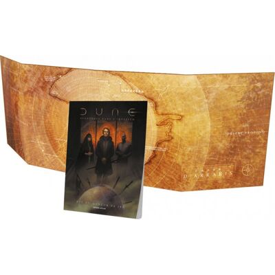 Arkhane Asylum Publishing Dune : Aventures dans l'Imperium - Kit du MJ - Publicité Arkhane Asylum Publishing Dune : Aventures dans l'Imperium - Kit du MJ - Publicité