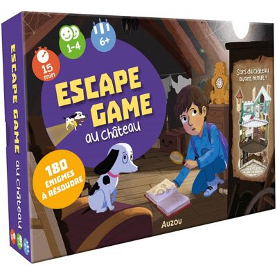 Escape Game Au château - Auzou - Publicité Escape Game Au château - Auzou - Publicité