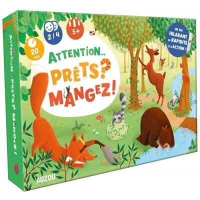 Attention... Prêts ? Mangez ! - Auzou - Publicité Attention... Prêts ? Mangez ! - Auzou - Publicité