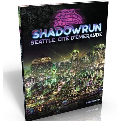 Black Book Editions Seattle, Cité d'Emeraude - Shadorun 6E - Publicité Black Book Editions Seattle, Cité d'Emeraude - Shadorun 6E - Publicité