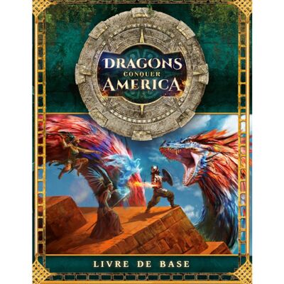 Book in Game Dragons Conquer America - Publicité Book in Game Dragons Conquer America - Publicité