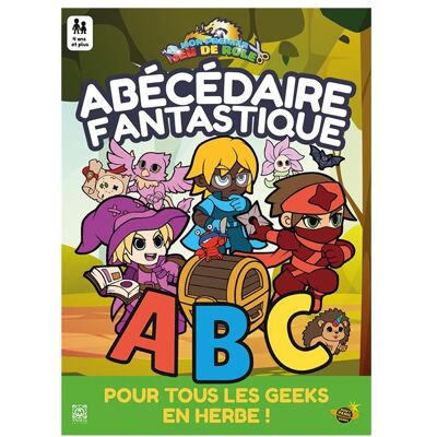 Ynnis éditions Mon Premier Jeu de Role Une Aventure à Colorier - L'Abécédaire Fantastique - Publicité Ynnis éditions Mon Premier Jeu de Role Une Aventure à Colorier - L'Abécédaire Fantastique - Publicité