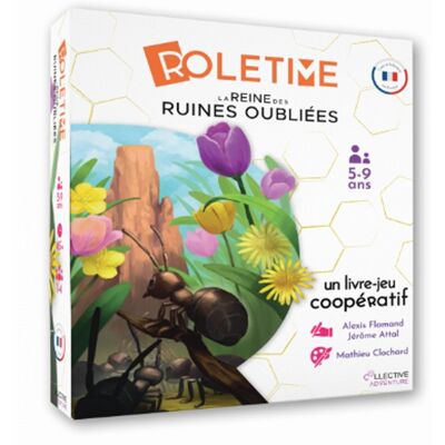Collective Adventure Roletime - La Reine des Ruines Oubliées - Publicité Collective Adventure Roletime - La Reine des Ruines Oubliées - Publicité