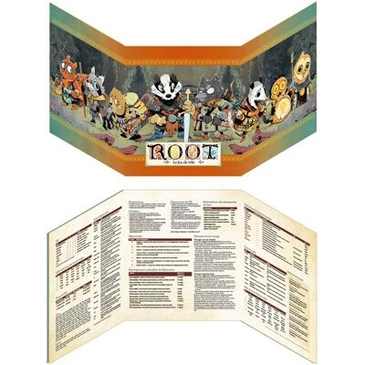 Matagot ROOT le jeu de Rôle : Ecran du Maître - Publicité Matagot ROOT le jeu de Rôle : Ecran du Maître - Publicité