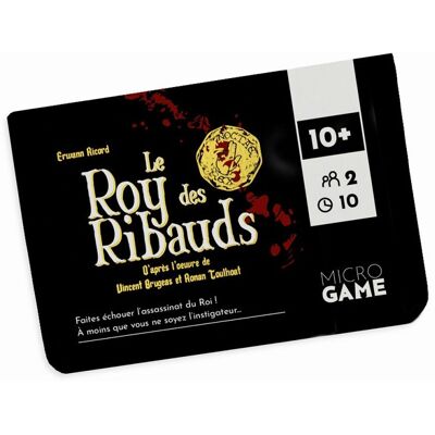 Matagot Le Roy des Ribauds - Microgame - Publicité Matagot Le Roy des Ribauds - Microgame - Publicité