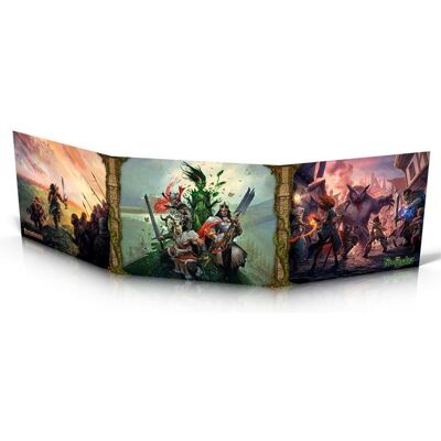 Black Book Editions Pathfinder 2 : Kingmaker Ecran de gestion Royaume - Publicité Black Book Editions Pathfinder 2 : Kingmaker Ecran de gestion Royaume - Publicité