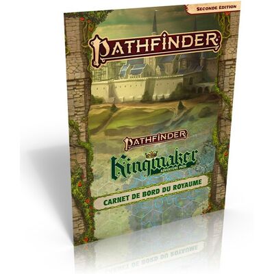 Black Book Editions Pathfinder 2 : Kingmaker Carnet de bord du royaume - Publicité Black Book Editions Pathfinder 2 : Kingmaker Carnet de bord du royaume - Publicité