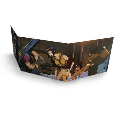 Ynnis éditions Cowboy Bebop JDR - Ecran du Meneur - Publicité Ynnis éditions Cowboy Bebop JDR - Ecran du Meneur - Publicité