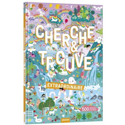 Livre Cherche et Trouve : Extraordinaire - Auzou - Publicité Livre Cherche et Trouve : Extraordinaire - Auzou - Publicité