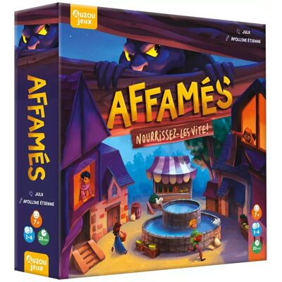 Affamés, Nourrissez-les vite ! - Auzou - Publicité Affamés, Nourrissez-les vite ! - Auzou - Publicité