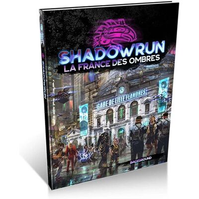 Black Book Editions Shadowrun 6 - La France des Ombres - Publicité Black Book Editions Shadowrun 6 - La France des Ombres - Publicité