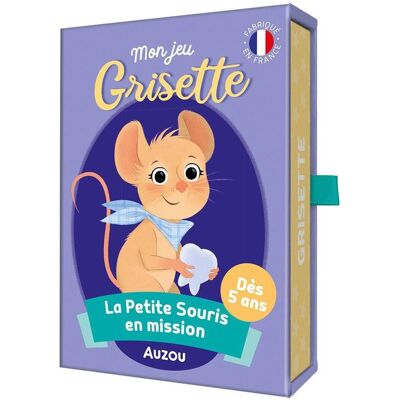 Mon jeu Grisette : La petite souris en mission - Auzou - Publicité Mon jeu Grisette : La petite souris en mission - Auzou - Publicité