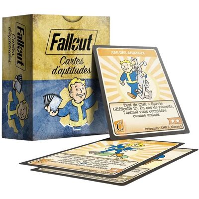Arkhane Asylum Publishing Fallout : Le Jeu de Rôle - Cartes d'aptitudes - Publicité Arkhane Asylum Publishing Fallout : Le Jeu de Rôle - Cartes d'aptitudes - Publicité