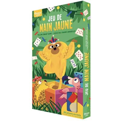 Jeu de Nain Jaune - Auzou - Publicité Jeu de Nain Jaune - Auzou - Publicité