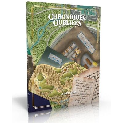 Black Book Editions Chroniques Oubliées Fantasy 2nd édition - Aide de jeu pour Calice - Publicité Black Book Editions Chroniques Oubliées Fantasy 2nd édition - Aide de jeu pour Calice - Publicité