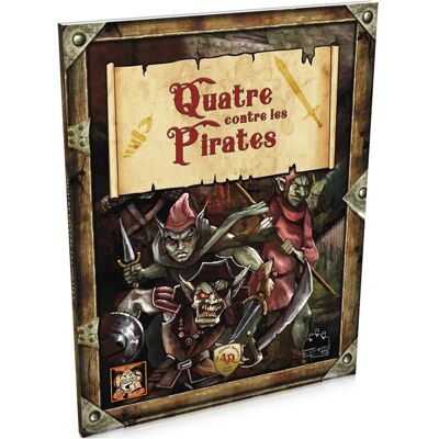 Black Book Editions Quatre contre les Pirates - Publicité Black Book Editions Quatre contre les Pirates - Publicité