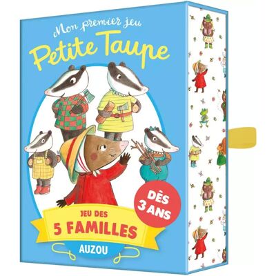Mon premier jeu Petite Taupe : Jeu des 5 Familles - Auzou - Publicité Mon premier jeu Petite Taupe : Jeu des 5 Familles - Auzou - Publicité
