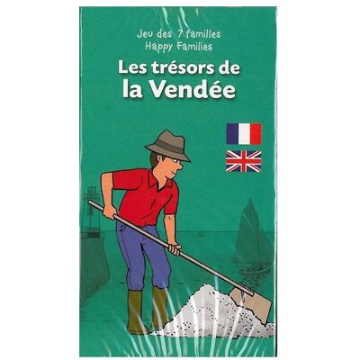 La Petite Boite Edition Jeu des 7 familles Les Trésors de la Vendée - Publicité La Petite Boite Edition Jeu des 7 familles Les Trésors de la Vendée - Publicité