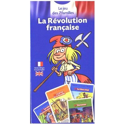 La Petite Boite Edition Jeu des 7 familles La Révolution française - Publicité La Petite Boite Edition Jeu des 7 familles La Révolution française - Publicité