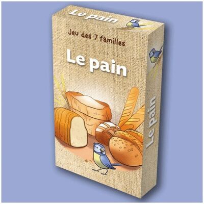 La Petite Boite Edition Jeu des 7 familles Le pain - Publicité La Petite Boite Edition Jeu des 7 familles Le pain - Publicité