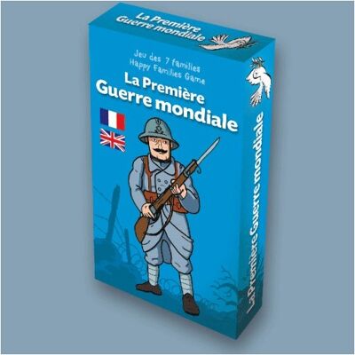 La Petite Boite Edition Jeu des 7 familles La Première Guerre mondiale - Publicité La Petite Boite Edition Jeu des 7 familles La Première Guerre mondiale - Publicité