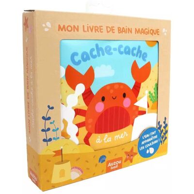 Mes amis du bain Cache-cache à la mer : Mon livre de bain magique - Auzou - Publicité Mes amis du bain Cache-cache à la mer : Mon livre de bain magique - Auzou - Publicité