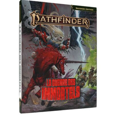 Black Book Editions Pathfinder 2 - La Guerre des immortels ( couverture regular) - Publicité Black Book Editions Pathfinder 2 - La Guerre des immortels ( couverture regular) - Publicité