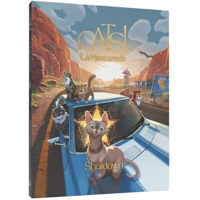 Black Book Editions Cats!, la Mascarade - Shutdown - Publicité Black Book Editions Cats!, la Mascarade - Shutdown - Publicité
