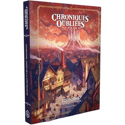 Black Book Editions Chroniques Oubliées Fantasy 2e édition - Couronne, Guide de la Cité Franche - Publicité Black Book Editions Chroniques Oubliées Fantasy 2e édition - Couronne, Guide de la Cité Franche - Publicité