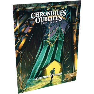 Black Book Editions Chroniques Oubliées Fantasy 2e édition - Le cirque de minuit - Publicité Black Book Editions Chroniques Oubliées Fantasy 2e édition - Le cirque de minuit - Publicité