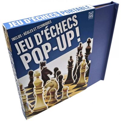 Ynnis éditions Jeu Pop-Up : Jeu d'échecs - Publicité Ynnis éditions Jeu Pop-Up : Jeu d'échecs - Publicité