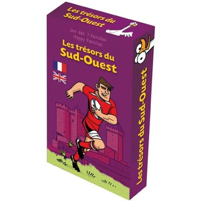 La Petite Boite Edition Jeu des 7 familles Les Trésors du Sud-Ouest - Publicité La Petite Boite Edition Jeu des 7 familles Les Trésors du Sud-Ouest - Publicité