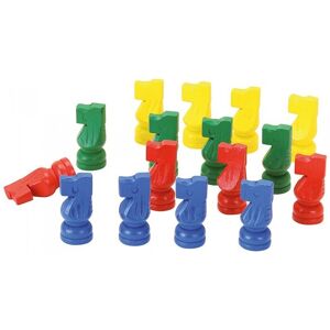 Blister 16 Petits Chevaux en bois - 4 cm - Jeujura - Publicité Blister 16 Petits Chevaux en bois - 4 cm - Jeujura - Publicité