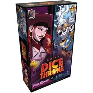 Hasbro Dice Throne Saison 2 Artificer contre Pirate - Jeu de société - Publicité Hasbro Dice Throne Saison 2 Artificer contre Pirate - Jeu de société - Publicité