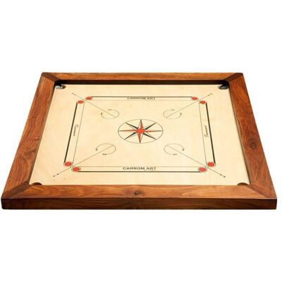 ART Carrom WCT Champion 88cm Acacia - Publicité ART Carrom WCT Champion 88cm Acacia - Publicité