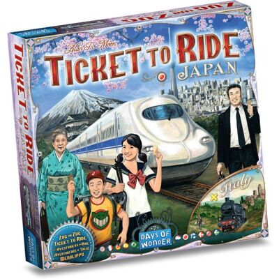 Days of Wonder Extension Les Aventuriers du Rail - Japon et Italie - Publicité Days of Wonder Extension Les Aventuriers du Rail - Japon et Italie - Publicité