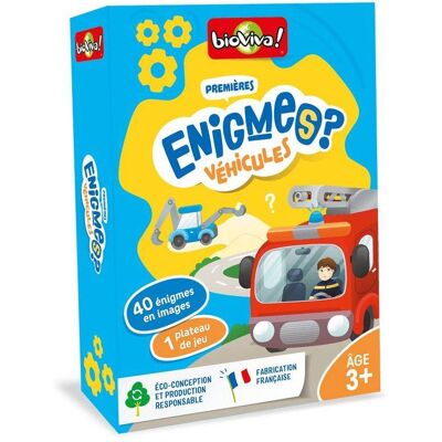 Bioviva - My First Vehicle Riddles - Âge 3+ - 1-4 joueurs - Jeu de société - Publicité Bioviva - My First Vehicle Riddles - Âge 3+ - 1-4 joueurs - Jeu de société - Publicité
