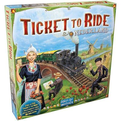 Days of Wonder Extension Les Aventuriers du Rail : Pays-Bas - Publicité Days of Wonder Extension Les Aventuriers du Rail : Pays-Bas - Publicité