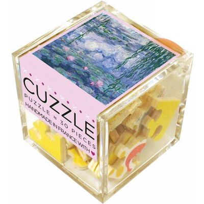 Puzzle Michèle Wilson Cuzzle en bois Nymphéas - 30 Pièces - Publicité Puzzle Michèle Wilson Cuzzle en bois Nymphéas - 30 Pièces - Publicité