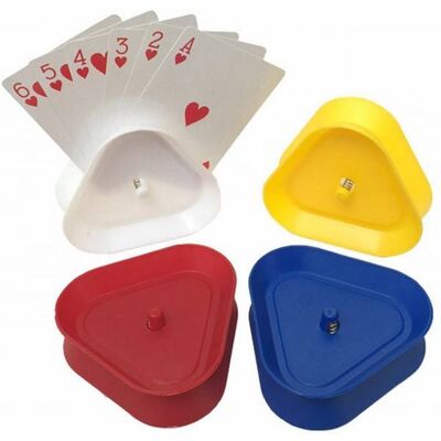 Piatnik Lot de 4 Porte cartes - WILSON - Publicité Piatnik Lot de 4 Porte cartes - WILSON - Publicité